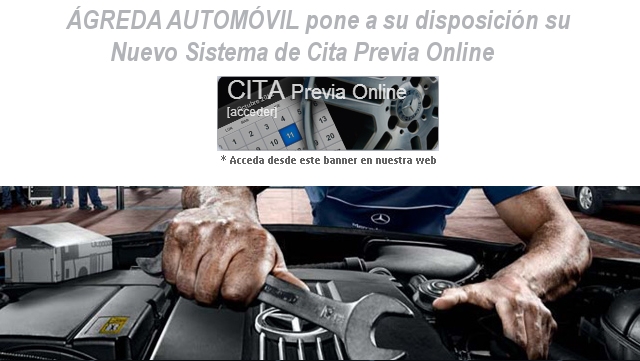 Nueva sección de Cita Previa en la web de Ágreda Automóvil
