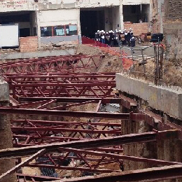 Estudiantes de Arquitectura visitan las obras del proyecto de transformación de la antigua estación de autobuses de Pº Mª Agustín