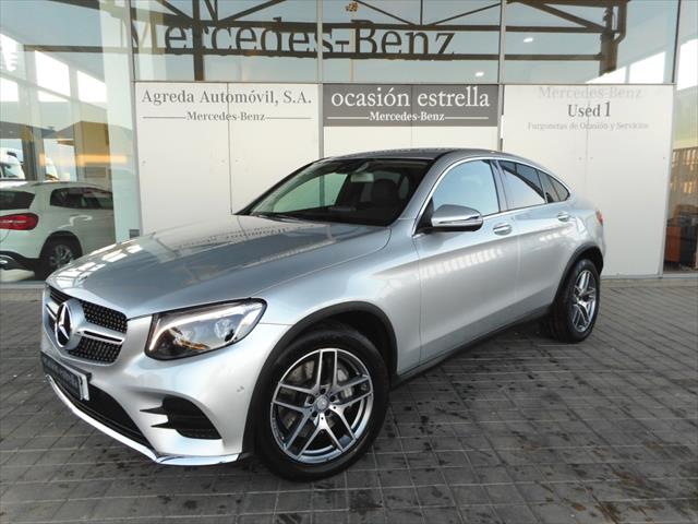 Mercedes Benz GLC 220 4MATIC COUPE de segunda mano, Diesel Plata Iridio Metali del 2016 con 13.800 km en Zaragoza